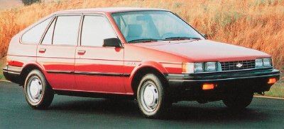 The 1986 Chevrolet Nova 4-door hatchback was a notable model in the 1986 Chevrolet Nova lineup.