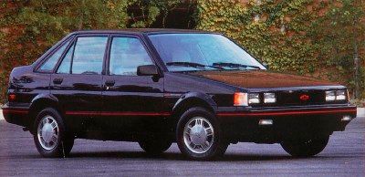 The 1988 Chevrolet Nova Twin-Cam model.