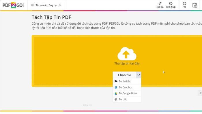 PDF2Go là gì và hướng dẫn sử dụng bước 3