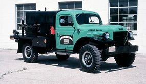 1952 Dodge Power Wagon cab-and-chassis configuration