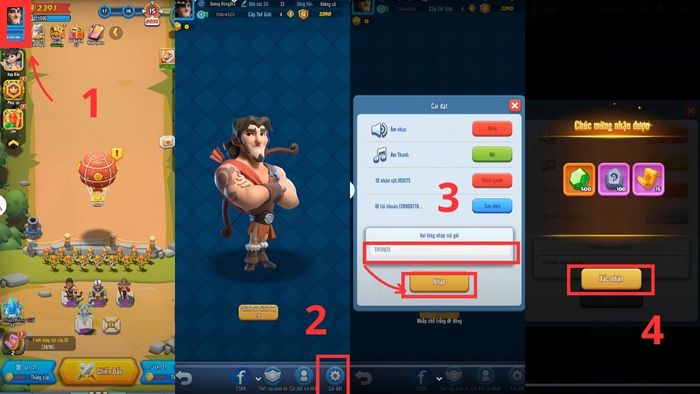 Hướng dẫn chi tiết cách nhập Code Đại Loạn Đấu Tây Du miễn phí
