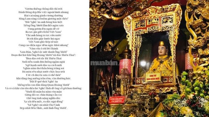 Bài văn khấn Ông Hoàng Mười đầy đủ và chi tiết