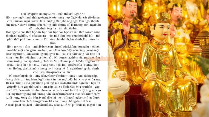 Người dân thường xuyên đến đền Ông Hoàng Mười để cầu xin tài lộc