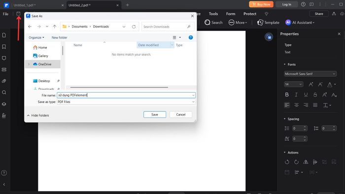Hướng dẫn sử dụng ứng dụng PDFelement - Bước 3