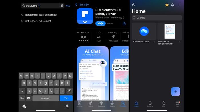 Hướng dẫn tải và cài đặt ứng dụng PDFelement