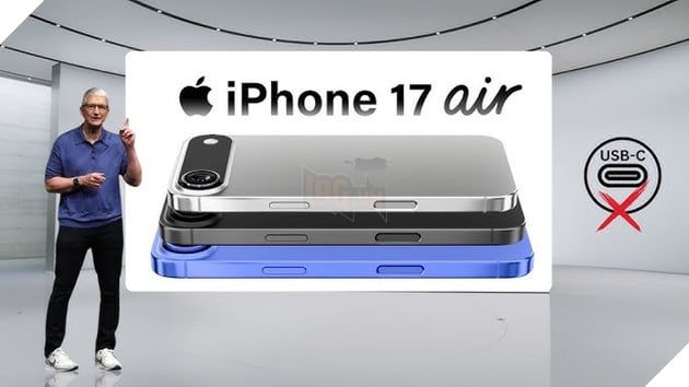 Liệu iPhone 17 Air có thực sự không trang bị cổng USB-C?