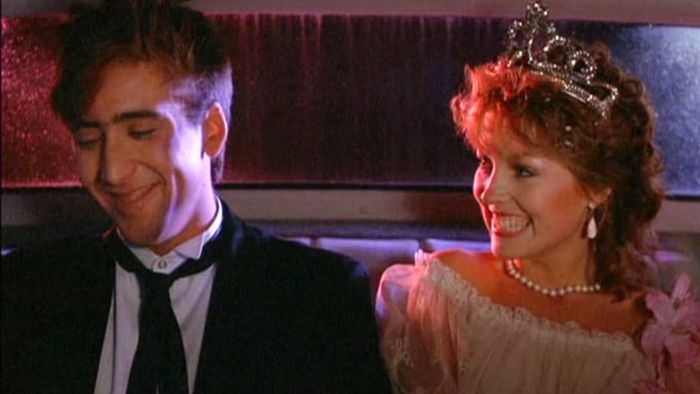 Nicolas Cage and Deborah Foreman in the 1983 film Valley Girl.