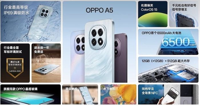 Những tính năng nổi bật của OPPO A5