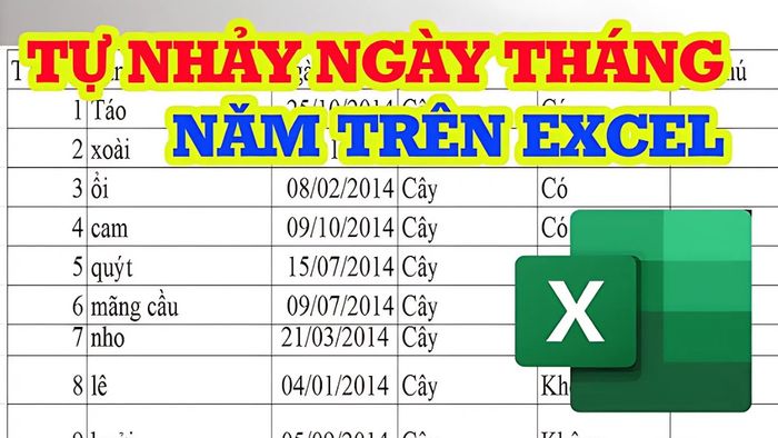 Công dụng của hàm tự động cập nhật ngày tháng trong Excel