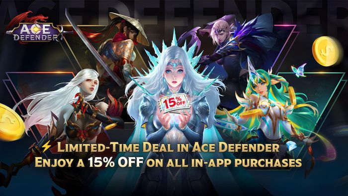 Vệ binh Vua: Chiến tranh Rồng - Hưởng Ngay Khuyến Mãi 15% Cho Tất Cả Giao Dịch Trong Game!