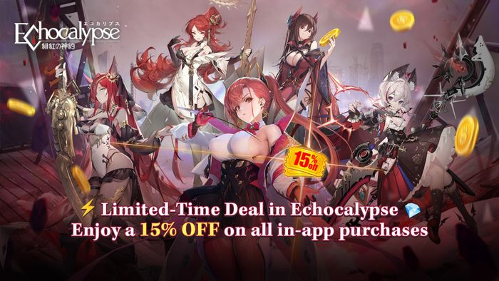 Echocalypse - Nhận Ngay Giảm Giá 15% Cho Tất Cả Giao Dịch Trong Game Khi Trải Nghiệm Trên BlueStacks