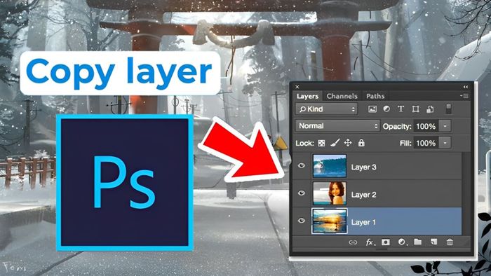 Lý do tại sao việc copy layer trong Photoshop lại có vai trò quan trọng?