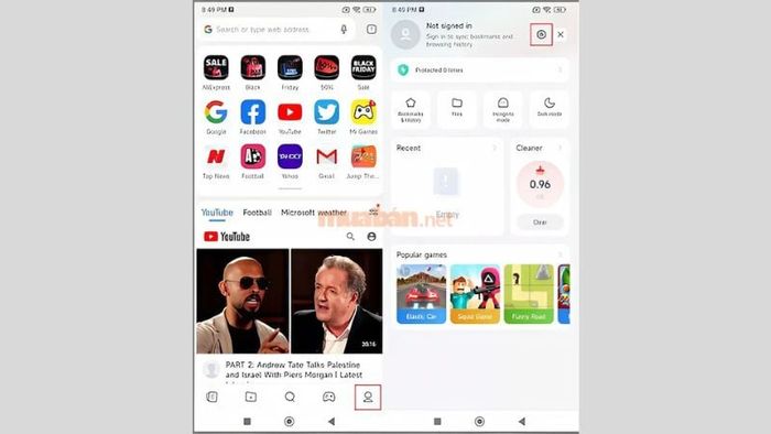 Hướng dẫn tắt quảng cáo trong Trình duyệt Mi trên điện thoại Xiaomi một cách dễ dàng