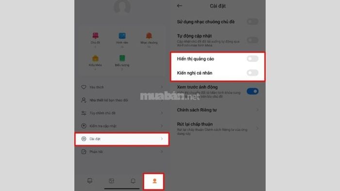 Hướng dẫn các bước chặn quảng cáo trên điện thoại Xiaomi trong ứng dụng Chủ đề