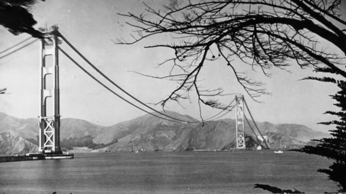 The bridge in 1936.