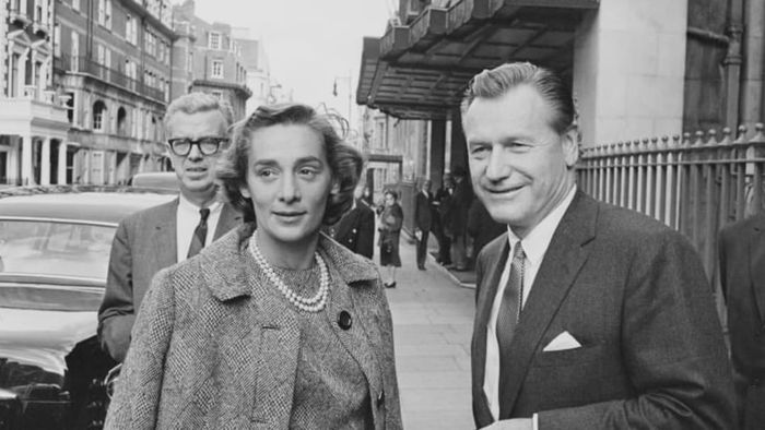 Vice President Nelson Rockefeller and his wife, Happy Rockefeller, around 1963.
