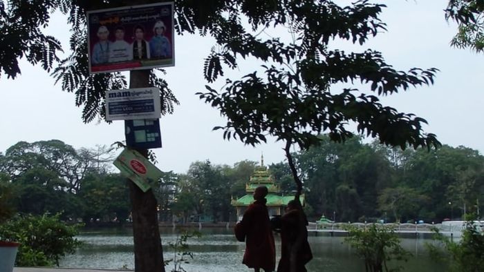 A scene in Myanmar