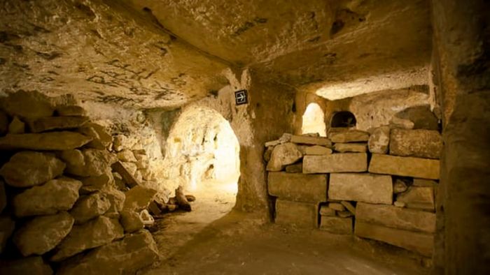 The St. Paul's catacombs located in Malta