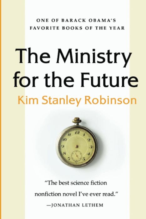 Cover of the book 'The Ministry for the Future.'