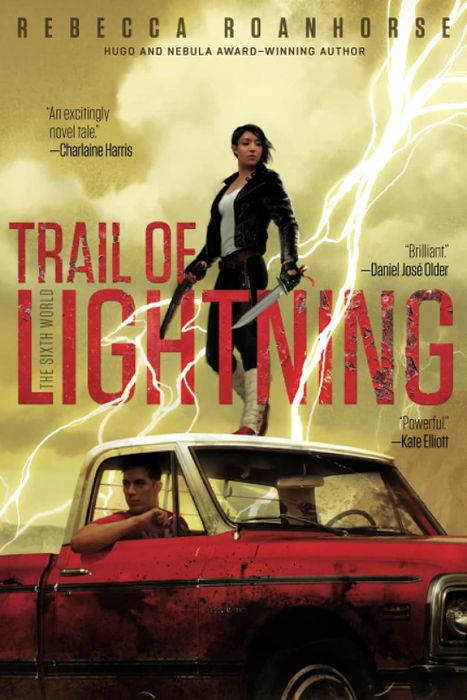 Cover of the book 'Trail of Lightning.'