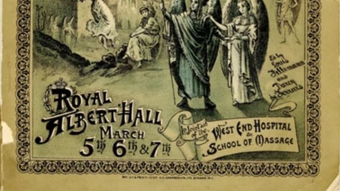 The program cover for the 1891 Vril-Ya Bazaar and Fête.
