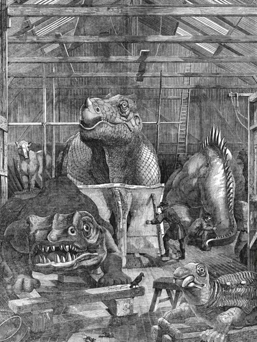 MODEL-ROOM AT THE CRYSTAL PALACE