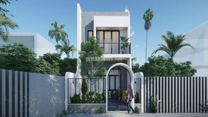 Kiến trúc nhà 1 trệt 1 lầu 5x15 với thiết kế mái bằng chắc chắn