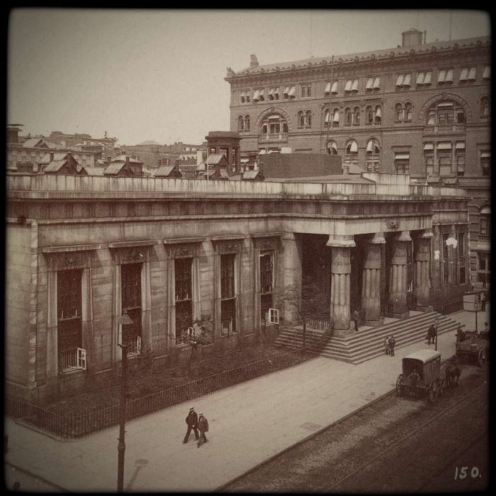 The Tombs prison in the 1890s.