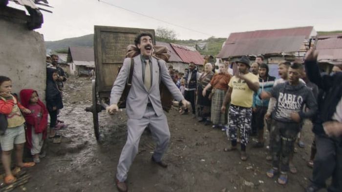 Wa wa wee wa! Sacha Baron Cohen returns in Borat Subsequent Moviefilm: Delivery of Prodigious Bribe to American Regime for Make Benefit Once Glorious Nation of Kazakhstan (2020).