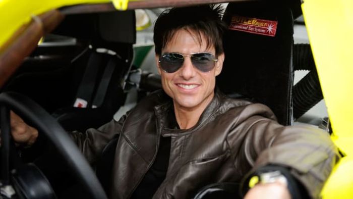 Tom Cruise has a need for speed—and a passion for Ray-Bans.