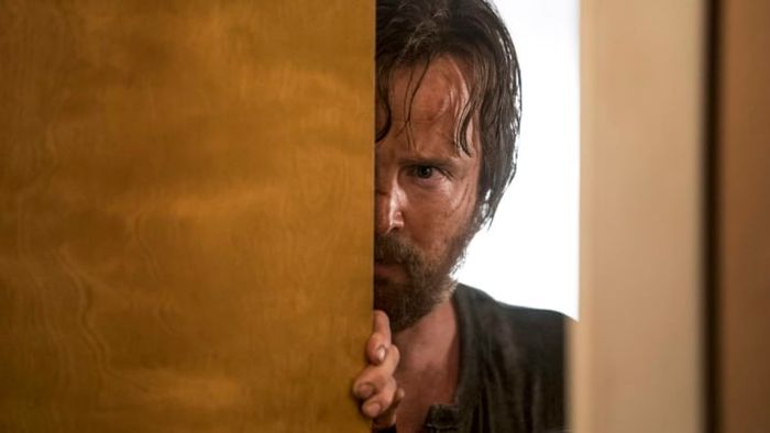 Aaron Paul in the 2019 film, El Camino: A Breaking Bad Movie.