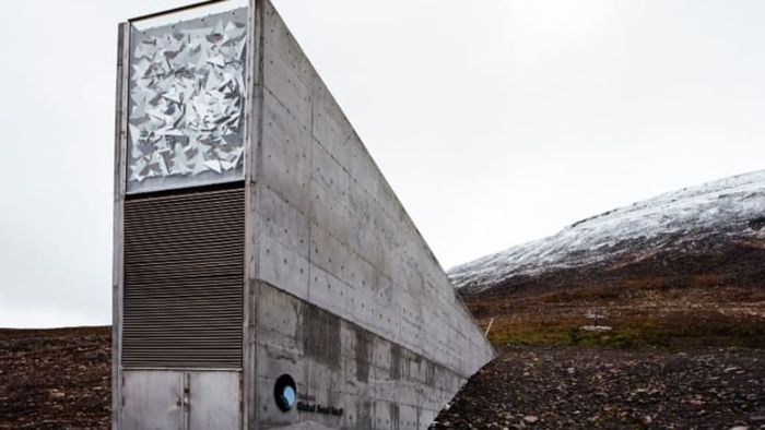 The Svalbard Global Seed Vault.