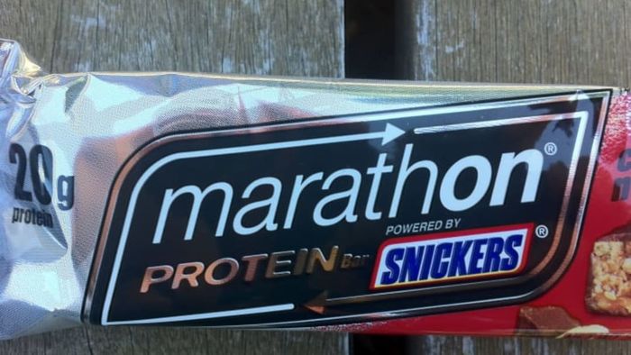 An image of a Marathon bar.