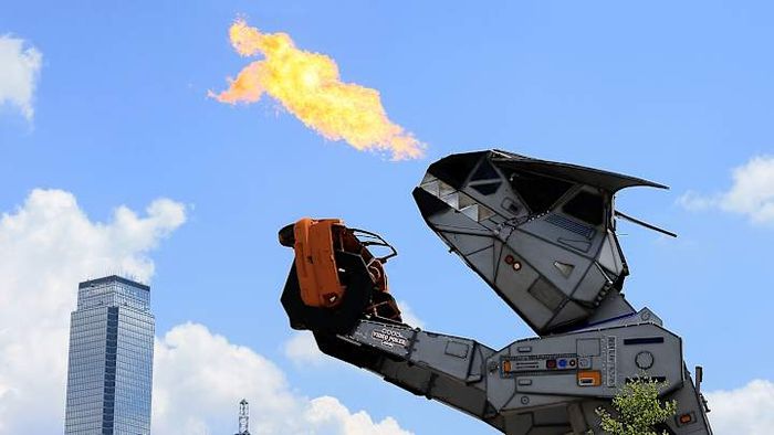 The Robosaurus thrives on consumption, with a particular appetite for compact sedans.