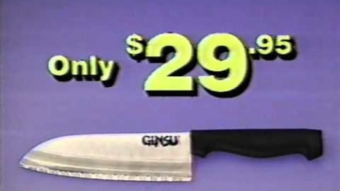 1992 Ginsu Knives Commercial