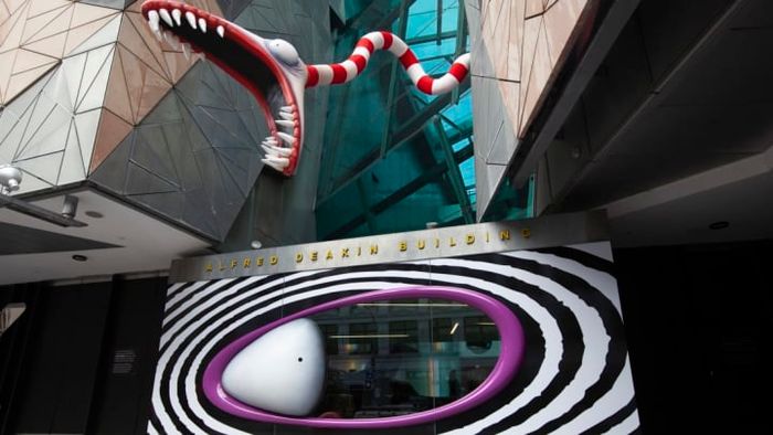 A sample of Tim Burton's iconic sculptures, similar to those featured in the Neon Museum's upcoming exhibit.