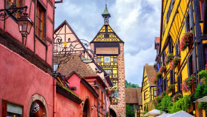 Dolder Tower in Riquewihr, France. iStock