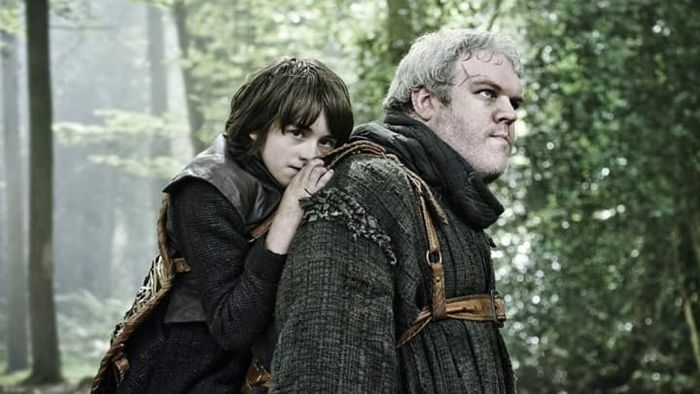 Isaac Hempstead Wright alongside Kristian Nairn in the iconic series Game of Thrones