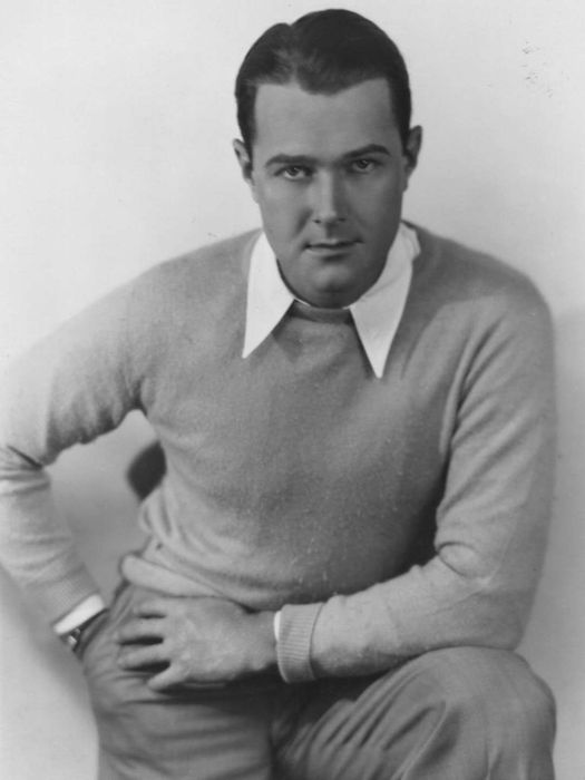 William Haines is pictured