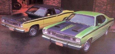 The 1971 Plymouth Duster featured an optional package known as the Twister.