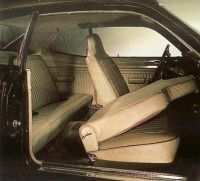 Plymouth Duster interior