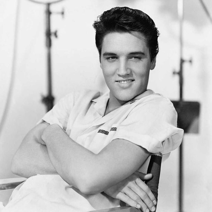 Elvis Presley on the Set of King Creole