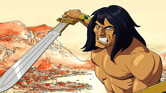 Concept art for ‘Conan: Red Nails’.
