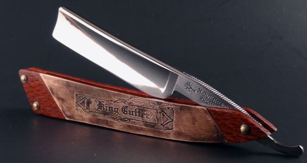 Steampunk Straight Razor 1