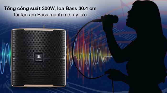 Loa siêu trầm JBL PASION 12SP 300W - Công suất
