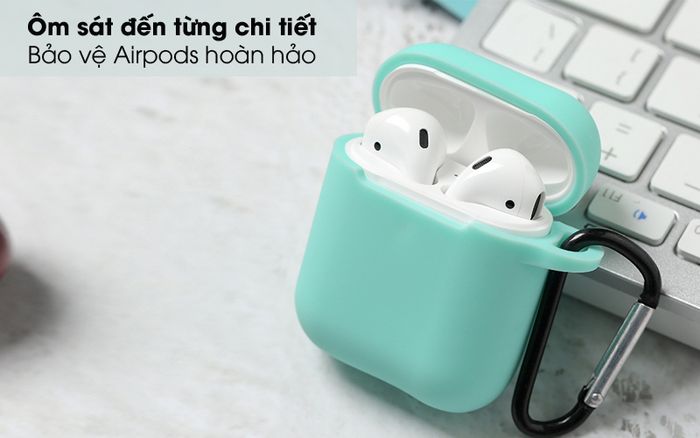 Bảo vệ hoàn hảo - Túi đựng Airpods 1 & 2 nhựa dẻo Silicone CK-AP002 OSMIA