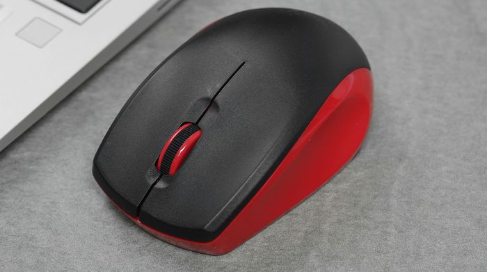 Chuột không dây Silent Genius NX-8006S - Chất liệu nhựa nhám hạn chế bám dấu vân tay