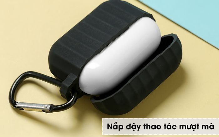 Túi đựng Airpods Pro nhựa dẻo TPU CK-F048 OSMIA - Nắp đậy thao tác mượt mà