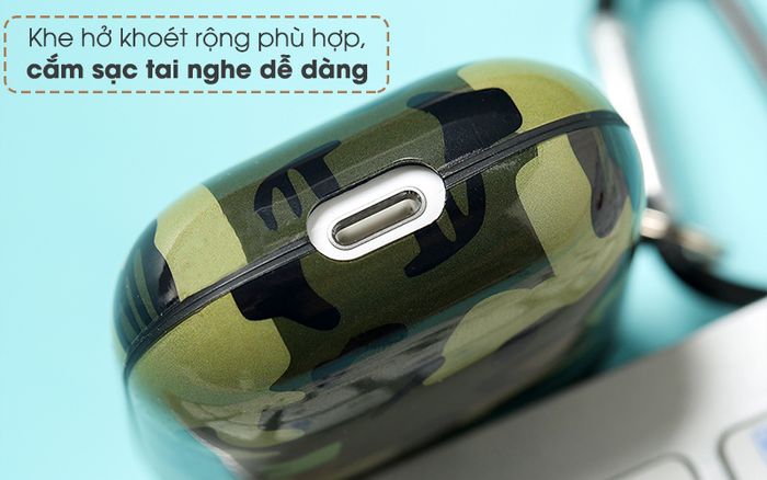 Túi đựng Airpods 1 & 2 TPUIMD NAP51 - Khe cắm sạc