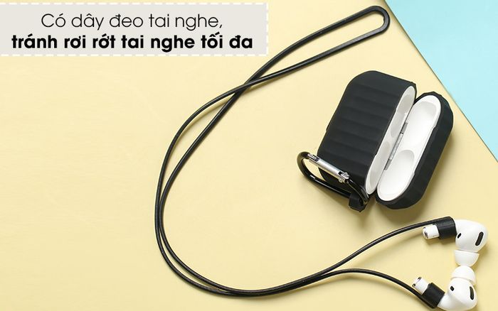 Túi đựng Airpods Pro nhựa dẻo TPU CK-F048 OSMIA - Dây nối tai nghe mỏng gọn
